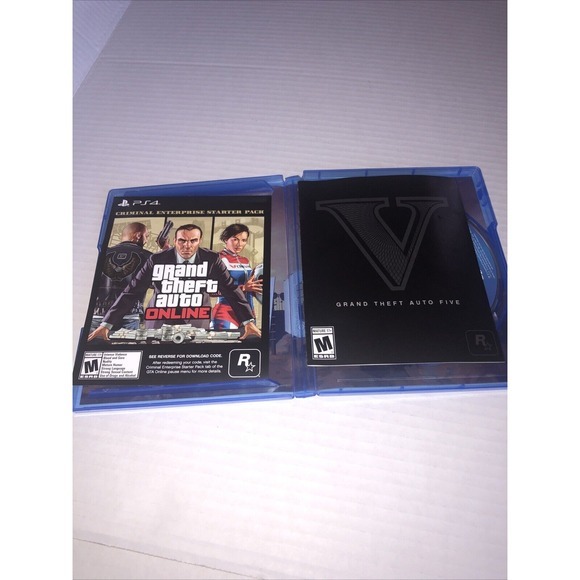 Grand Theft Auto V: Premium Edition - PS4 Complete W/ Map And Pamphlet - Picture 4 of 6